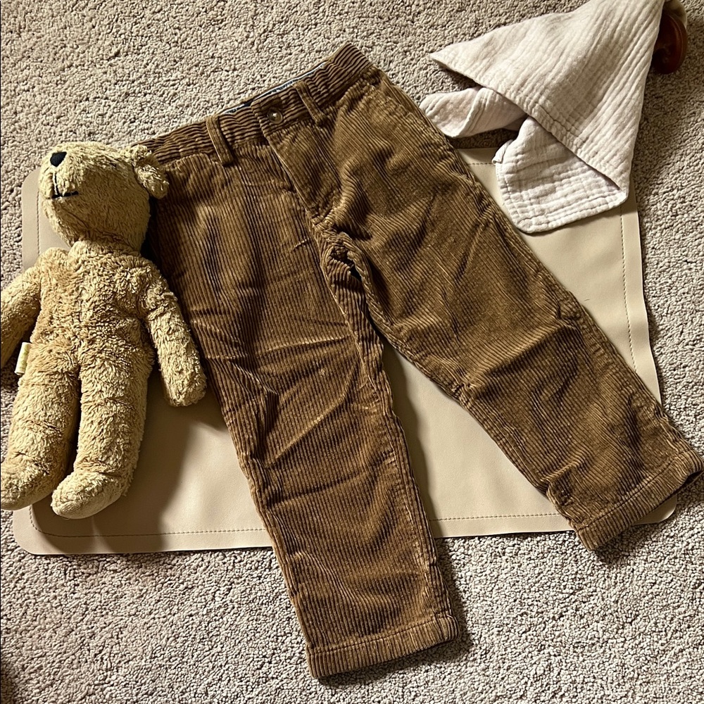 Polo by Ralph Lauren Kids Corduroy Pants in Tan